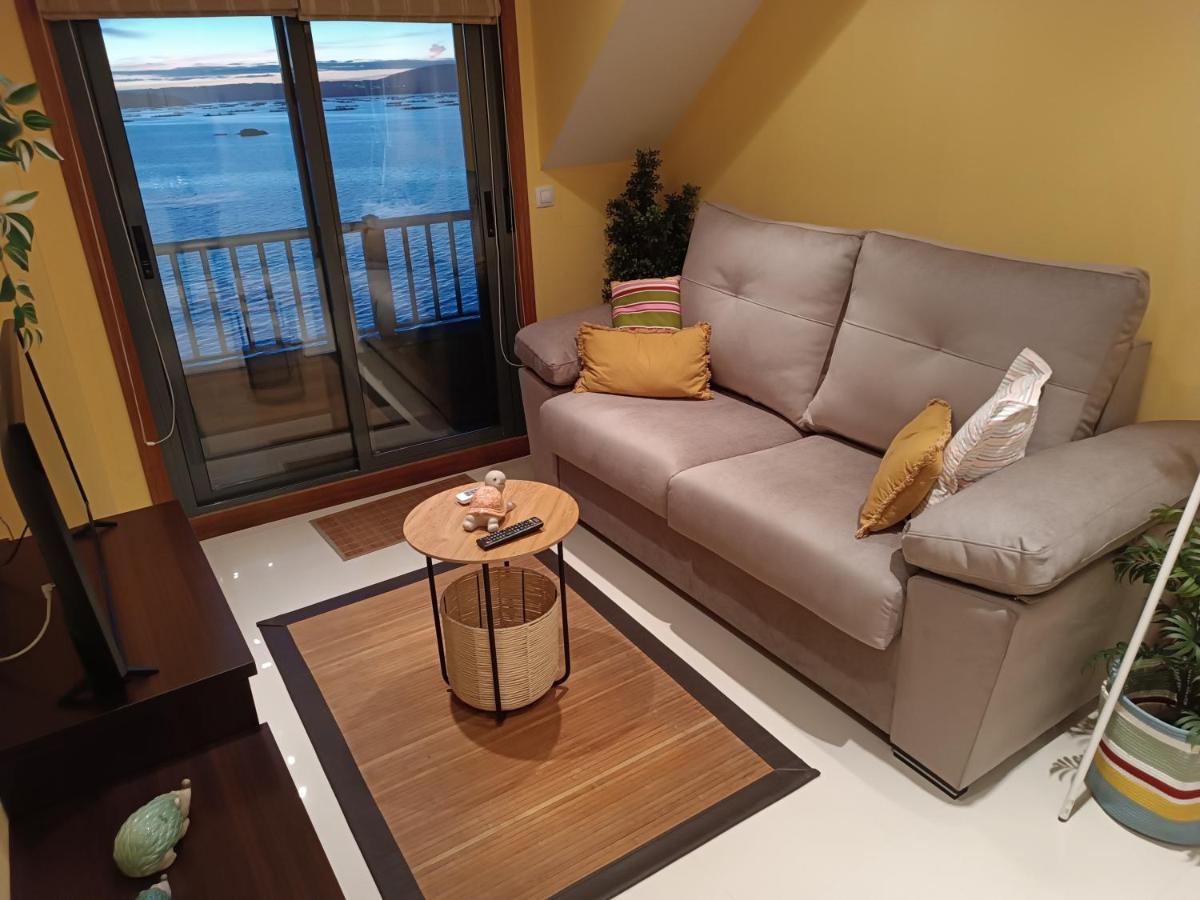 Апартаменты Mirador Mar De Castelao, 1ª Linea De Playa Urbana Вильянуэва-де-Ароса Экстерьер фото