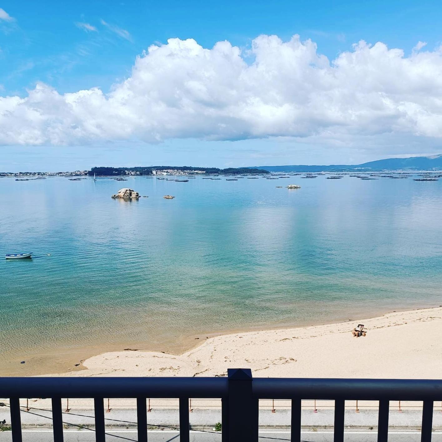 Апартаменты Mirador Mar De Castelao, 1ª Linea De Playa Urbana Вильянуэва-де-Ароса Экстерьер фото